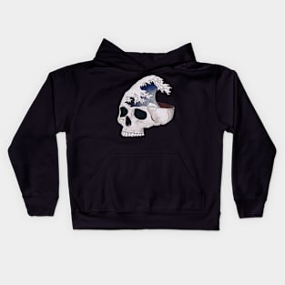 Wave Skull Kids Hoodie